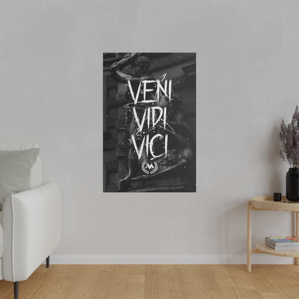 'VENI VIDI VICI' Canvas