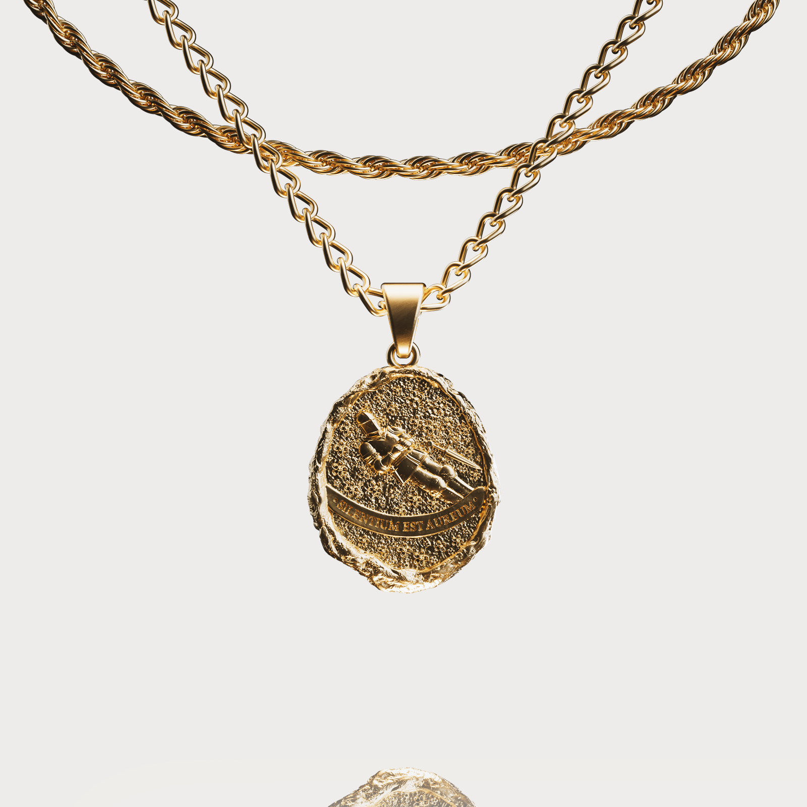 ( PRE-ORDER ) KNIGHT'S PEACE PENDANT - GOLD