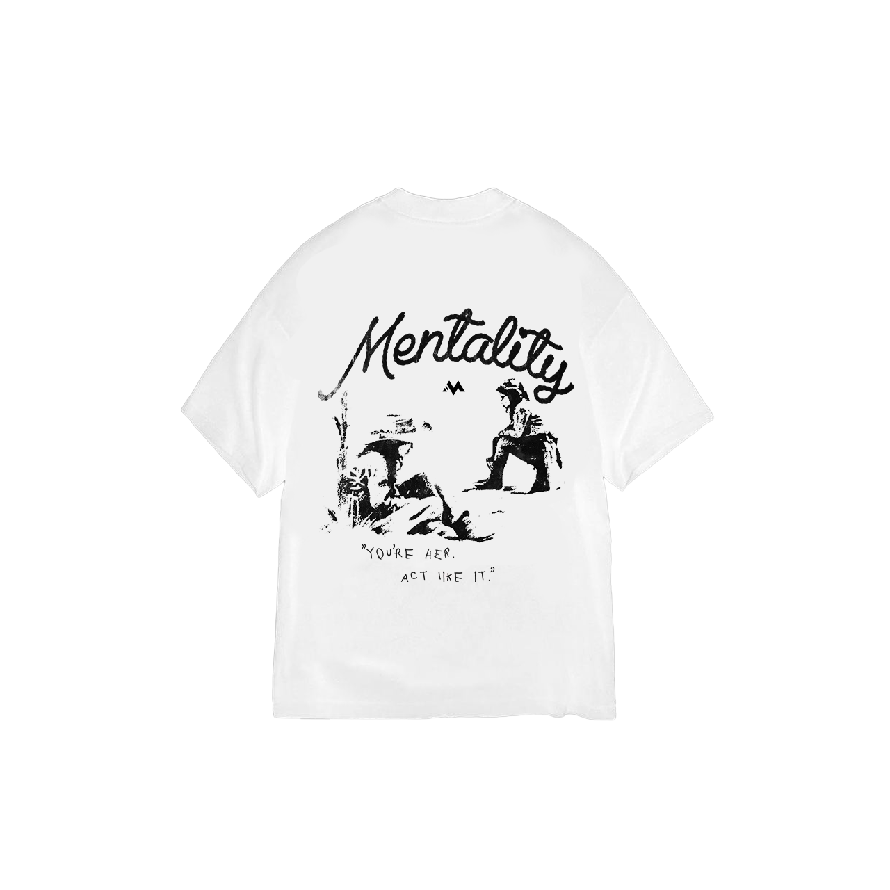 'YOU'RE HER' TEE - WHITE