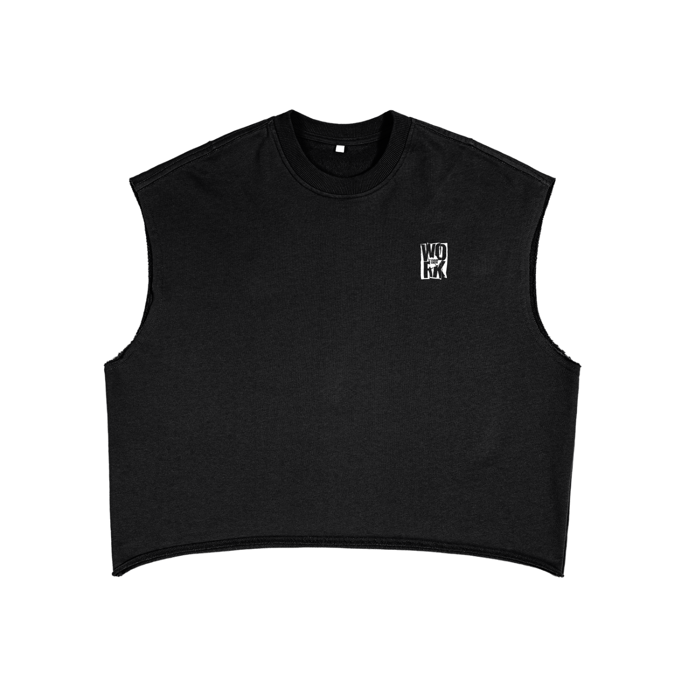 'WORK CARD' BOXY CUT-OFF