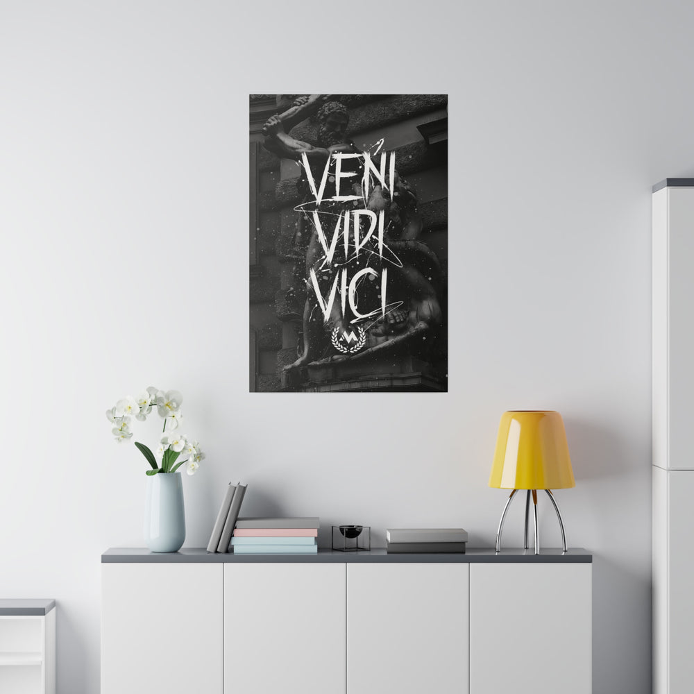 'VENI VIDI VICI' Canvas