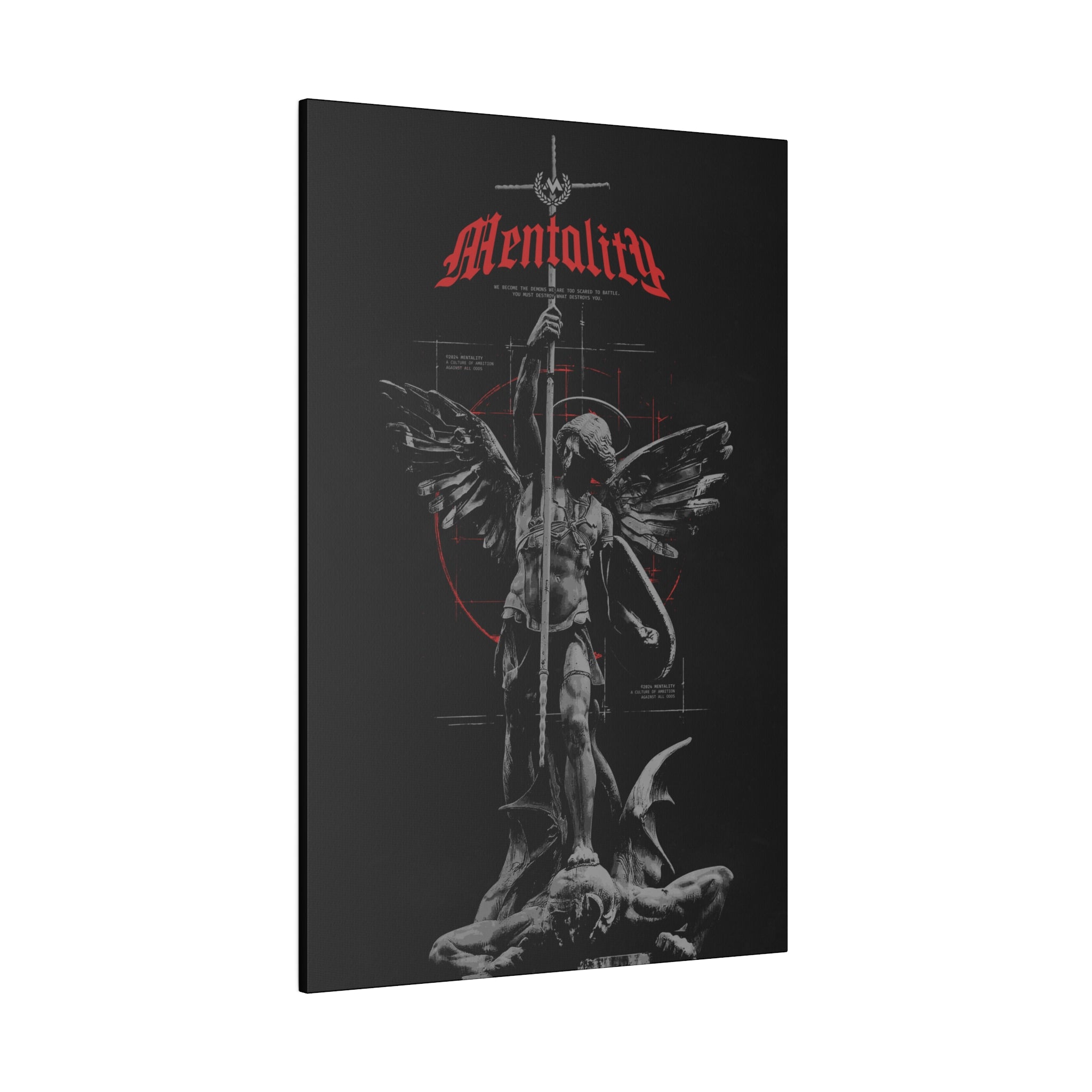 ST. MICHAEL: DESTROYING EVIL CANVAS