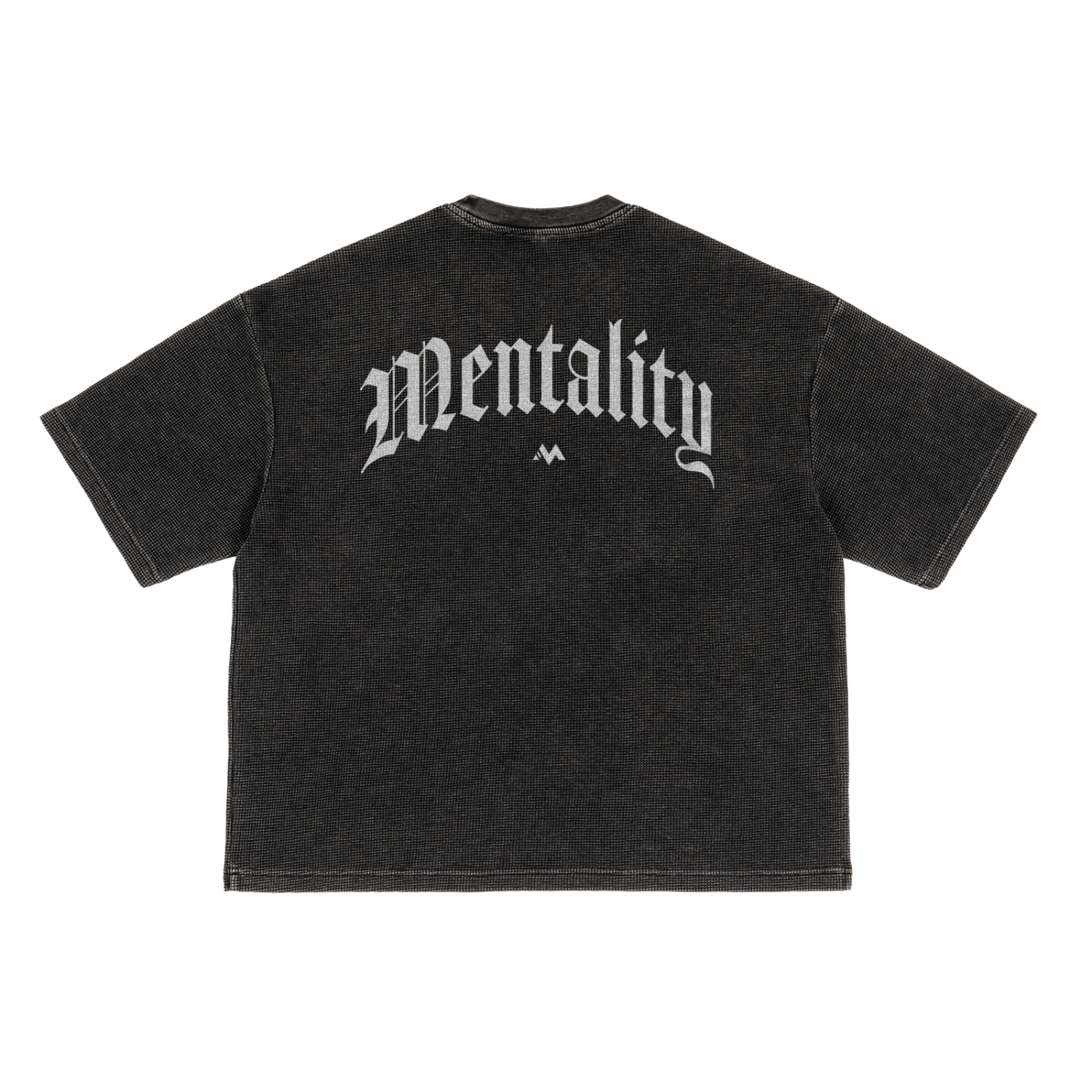 WORDMARK VINTAGE WAFFLE TEE