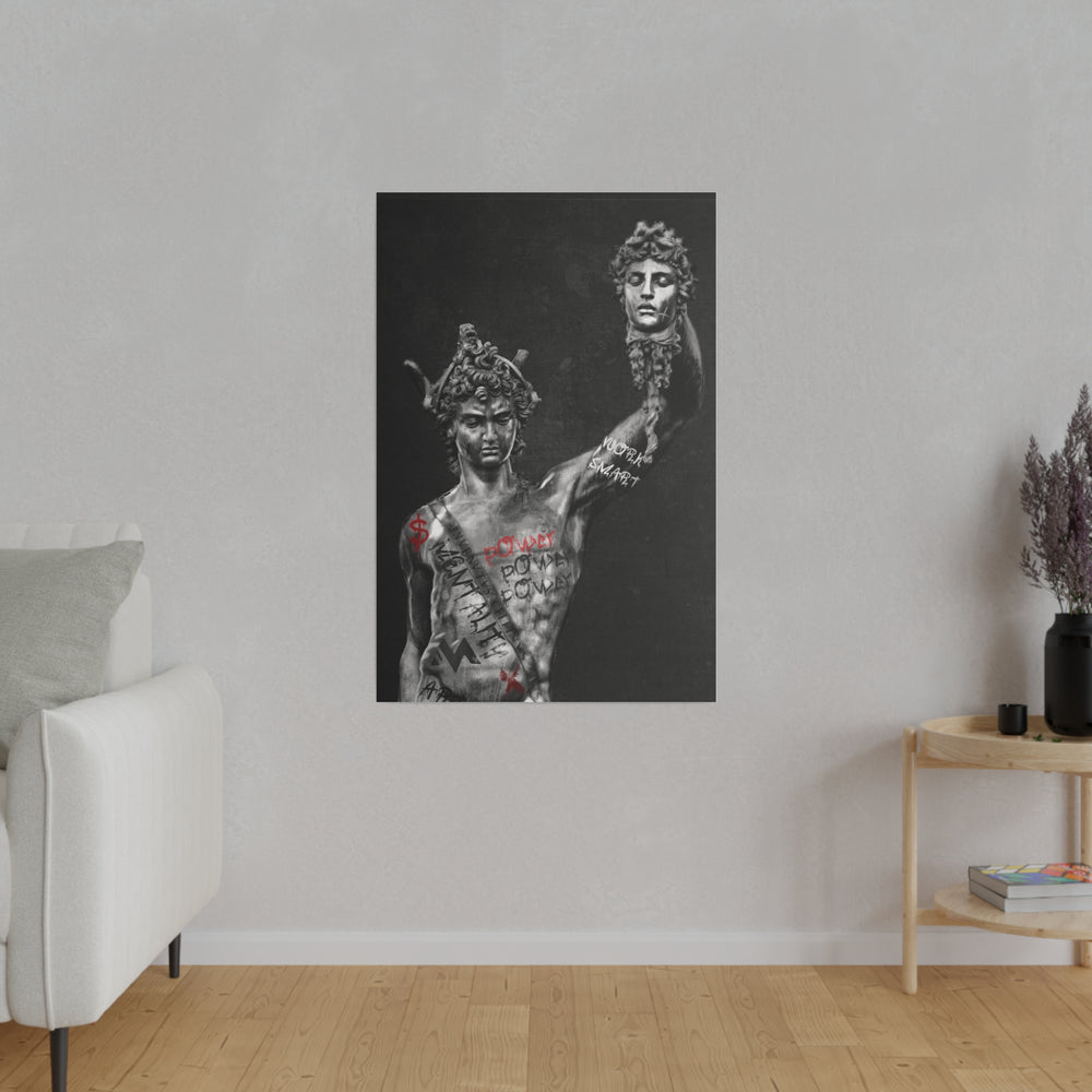 'EXECUTION OF EVIL' Canvas