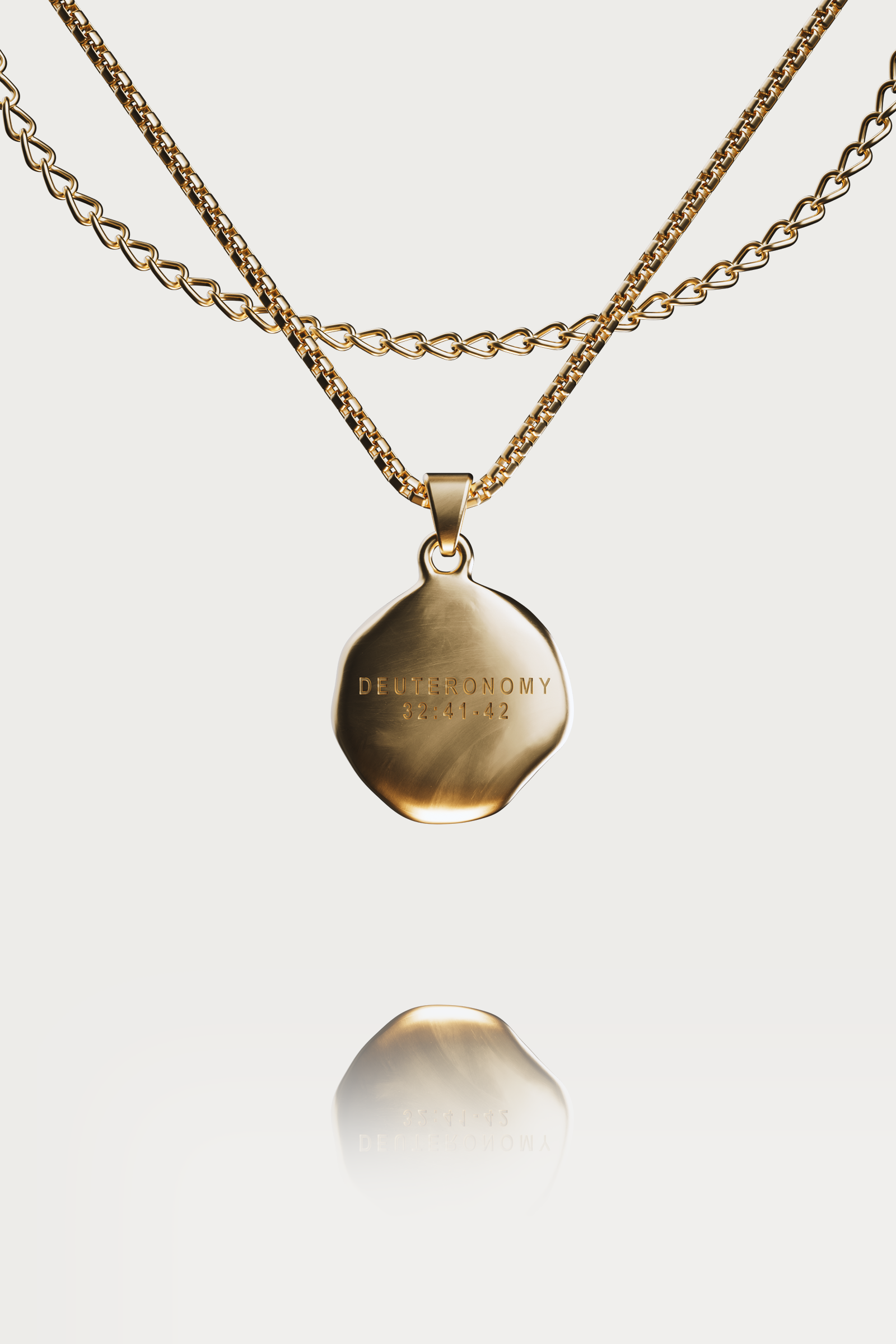 SAINT MICHAEL PENDANT - GOLD