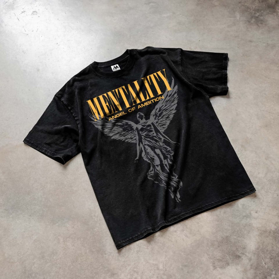 Angel of Ambition Tee - Yellow