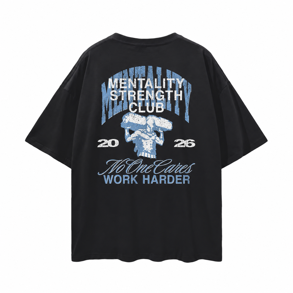 STRENGTH CLUB BLACK TEE