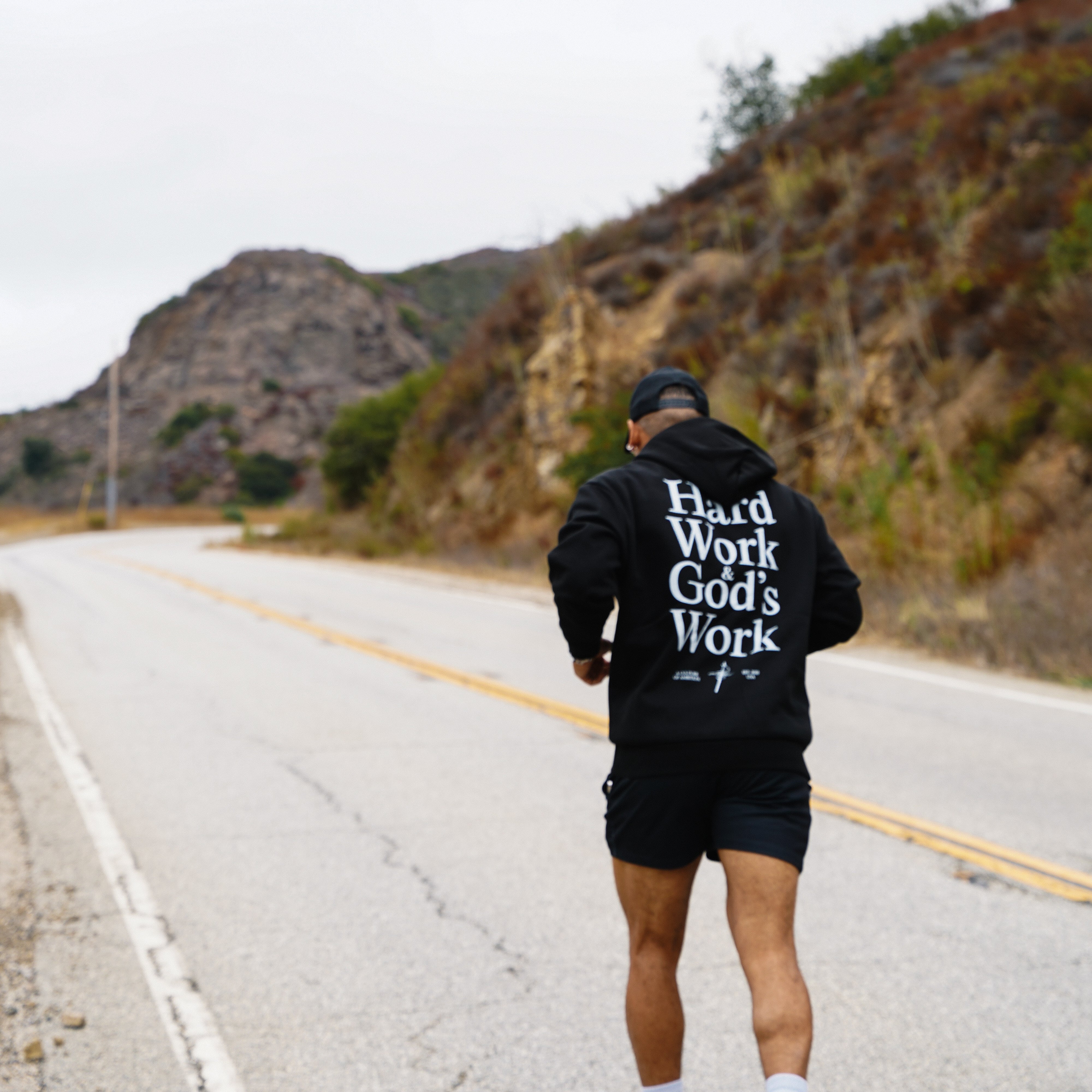 HEAVEN'S WILL HOODIE - BLACK