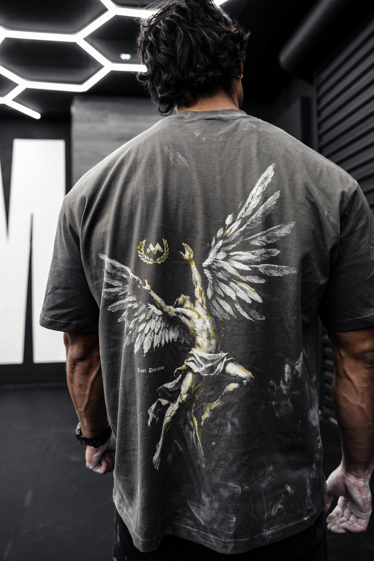 ICARUS GRAY TEE