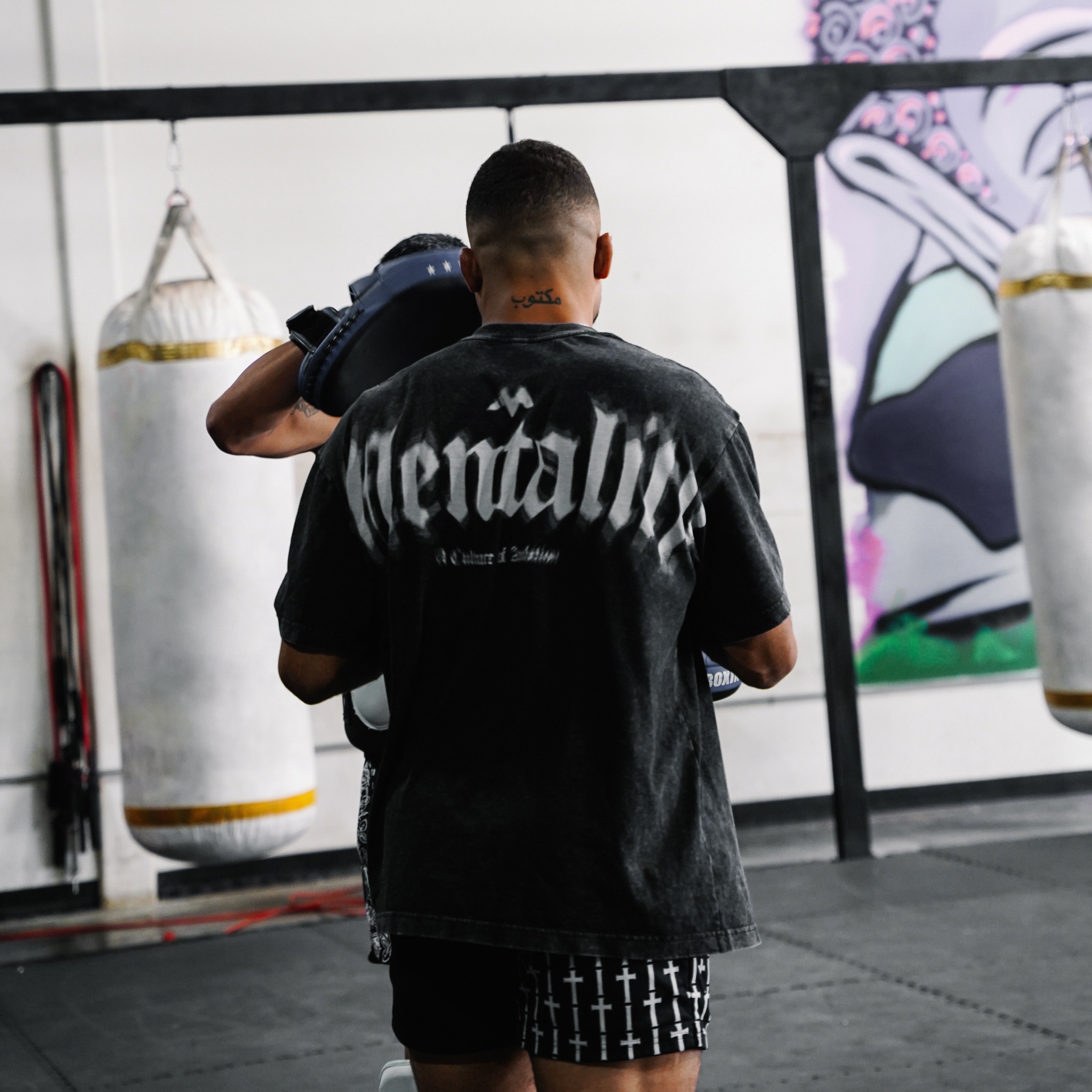 MENTALITY BLUR - VINTAGE TEE