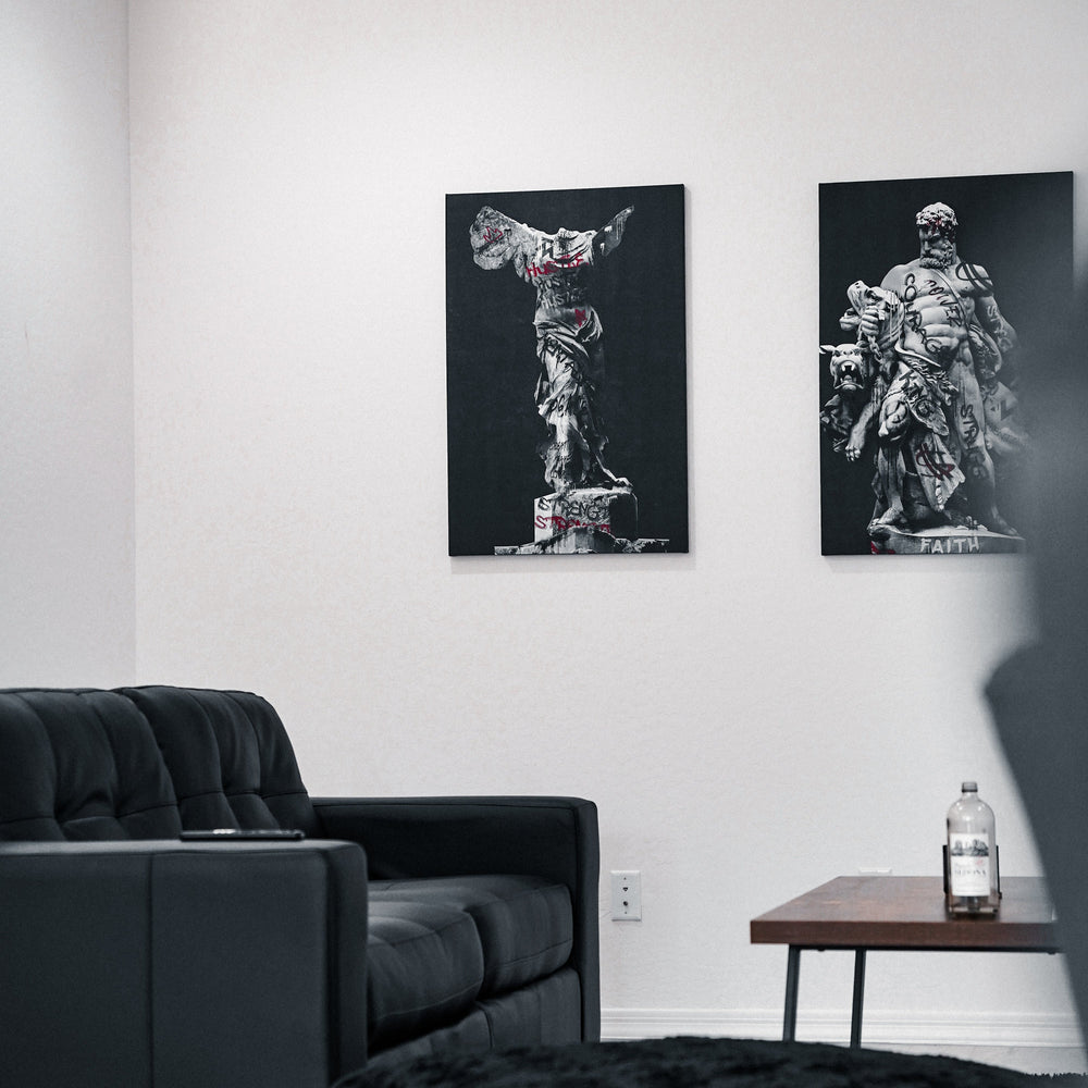 'HERCULES VS. CERBERUS' Canvas