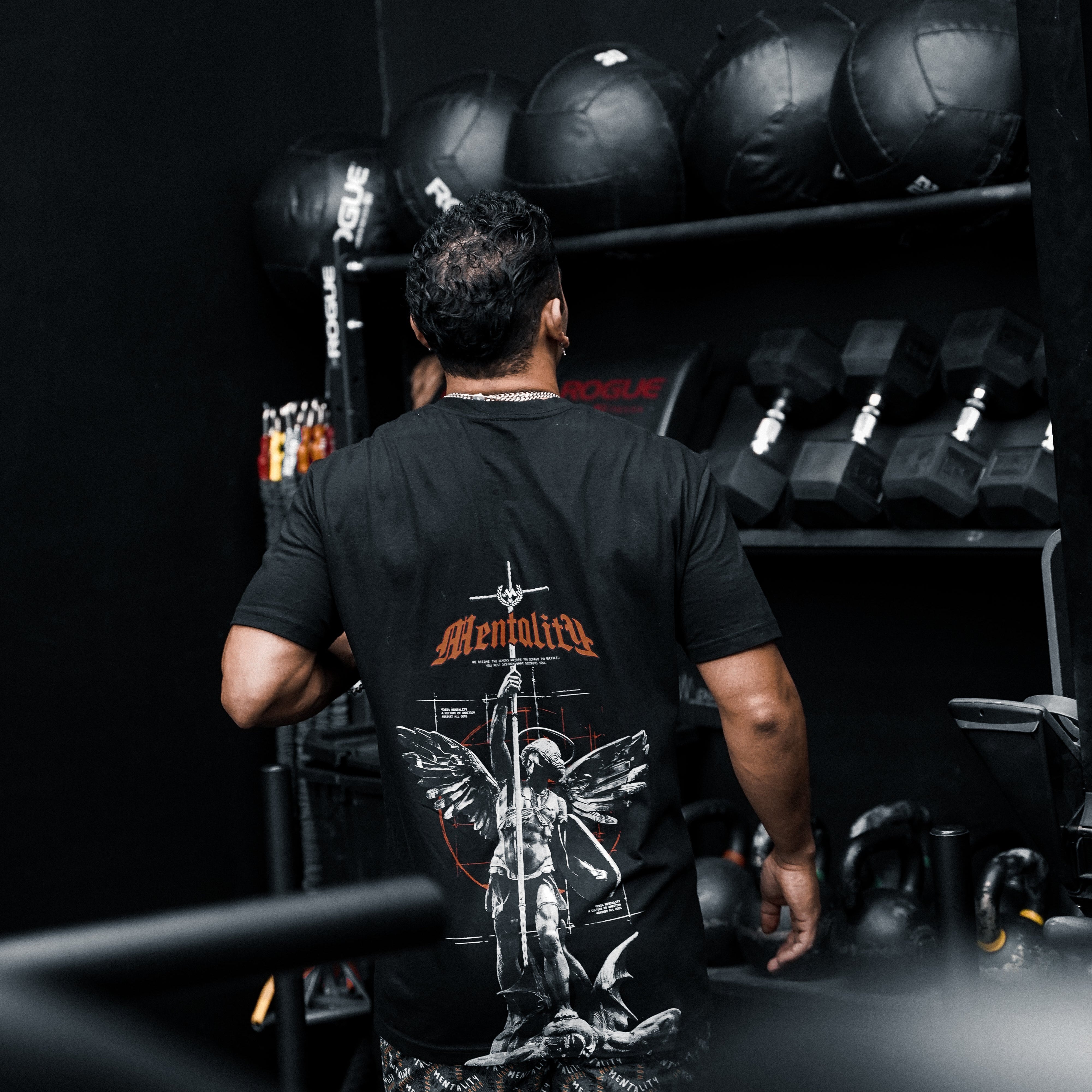 SAINT MICHAEL: 'DESTROYING EVIL' TEE