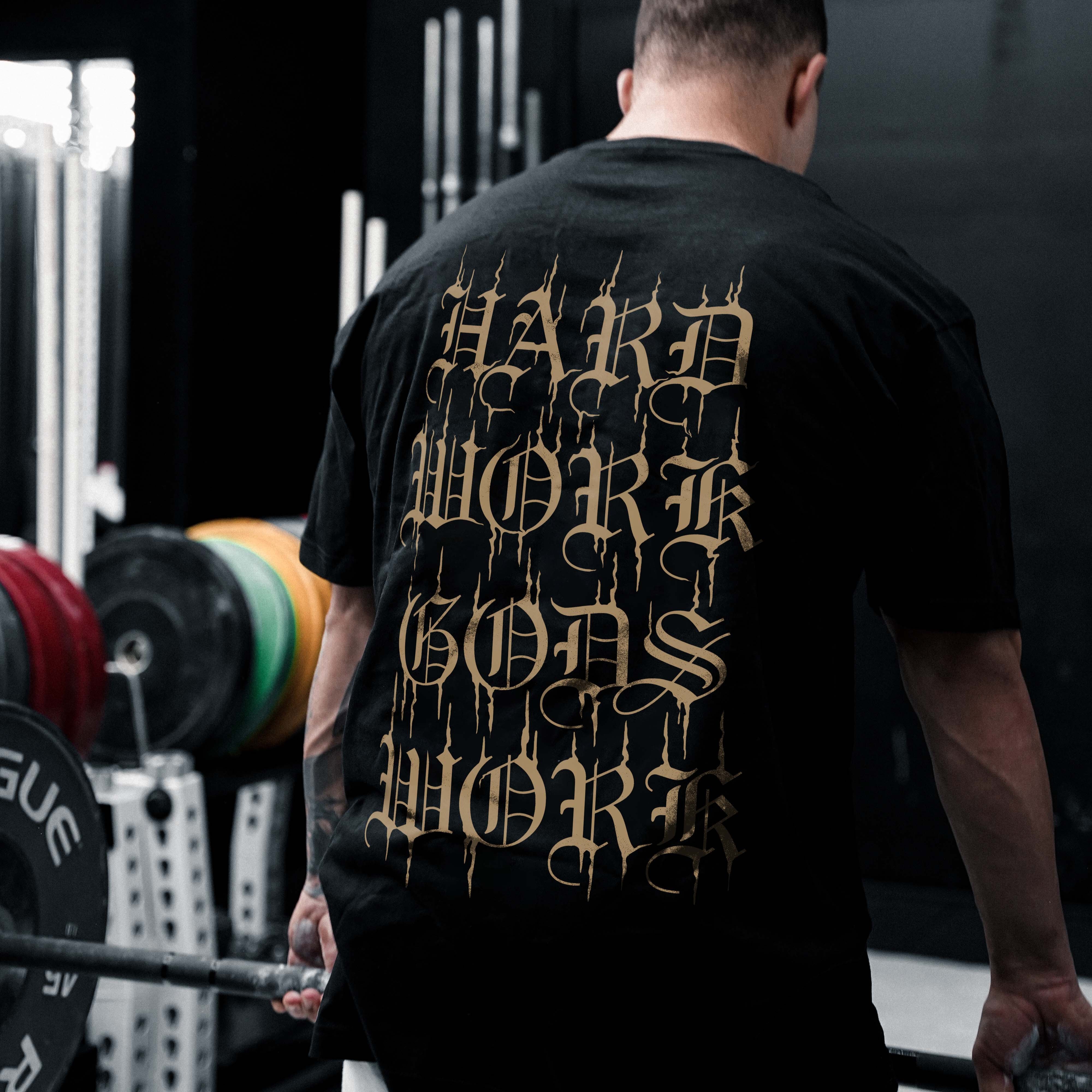 GOD'S WORK SCRIPT TEE