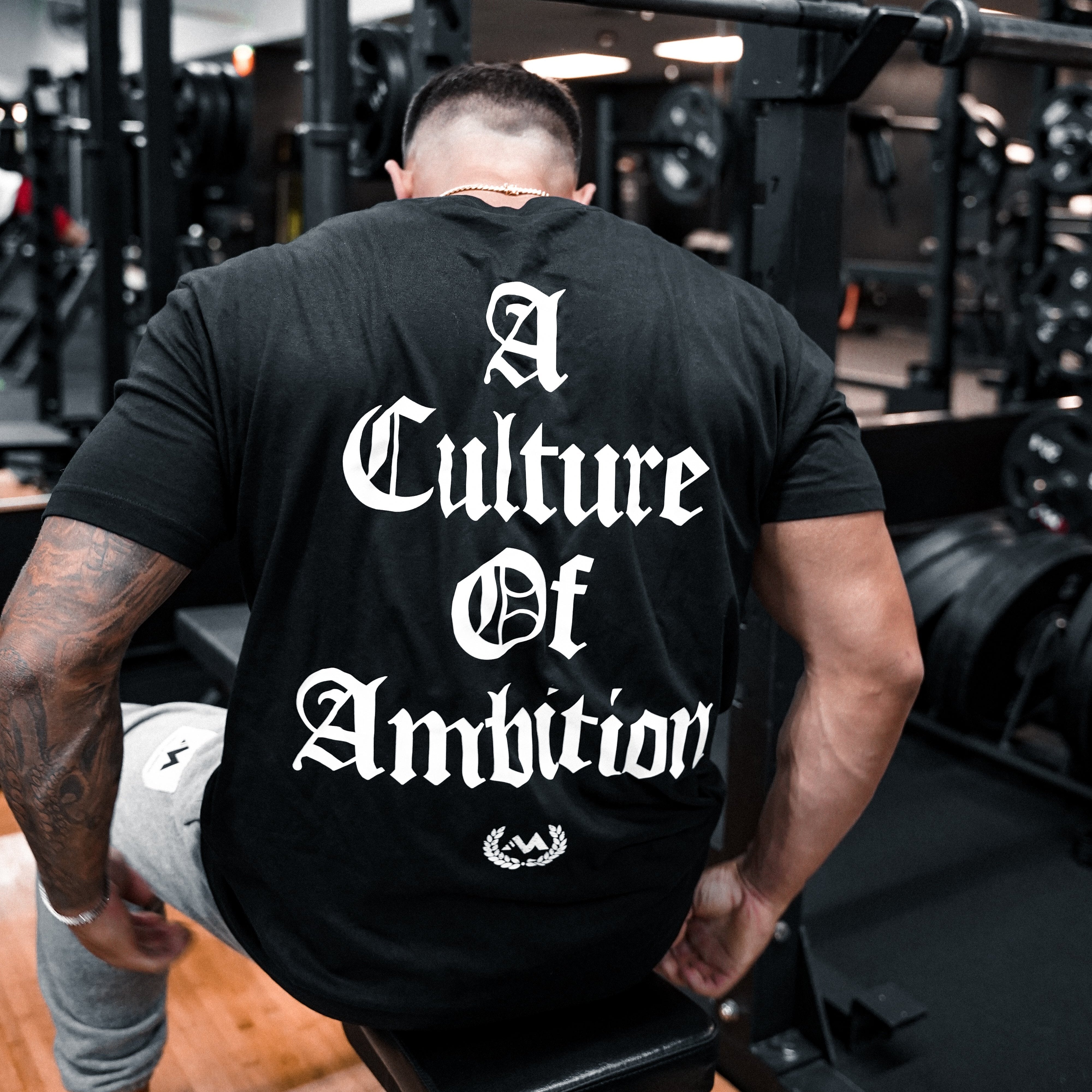 'CULTURE OF AMBITION' WORDMARK TEE