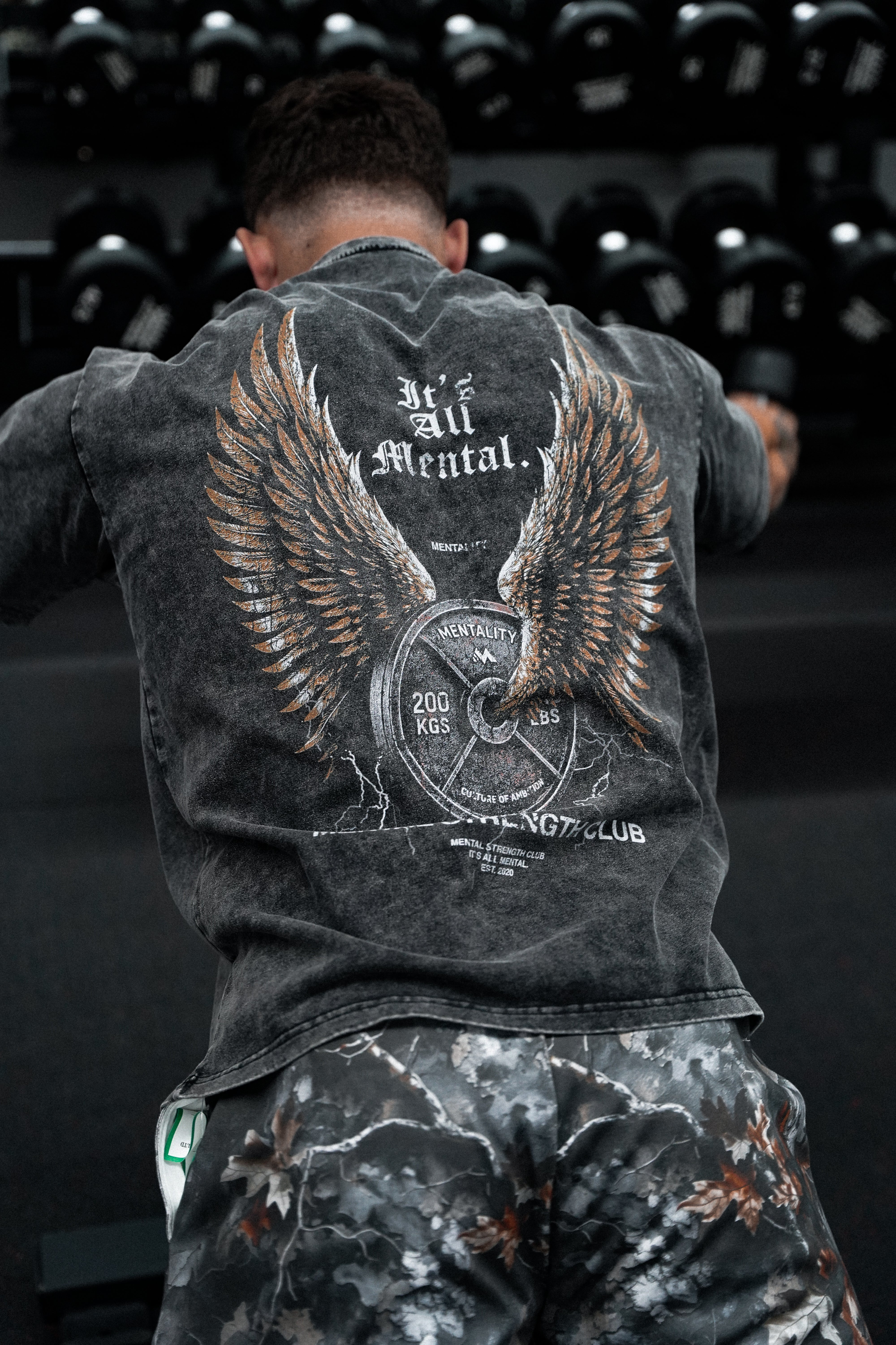 MENTAL STRENGTH CLUB VINTAGE TEE