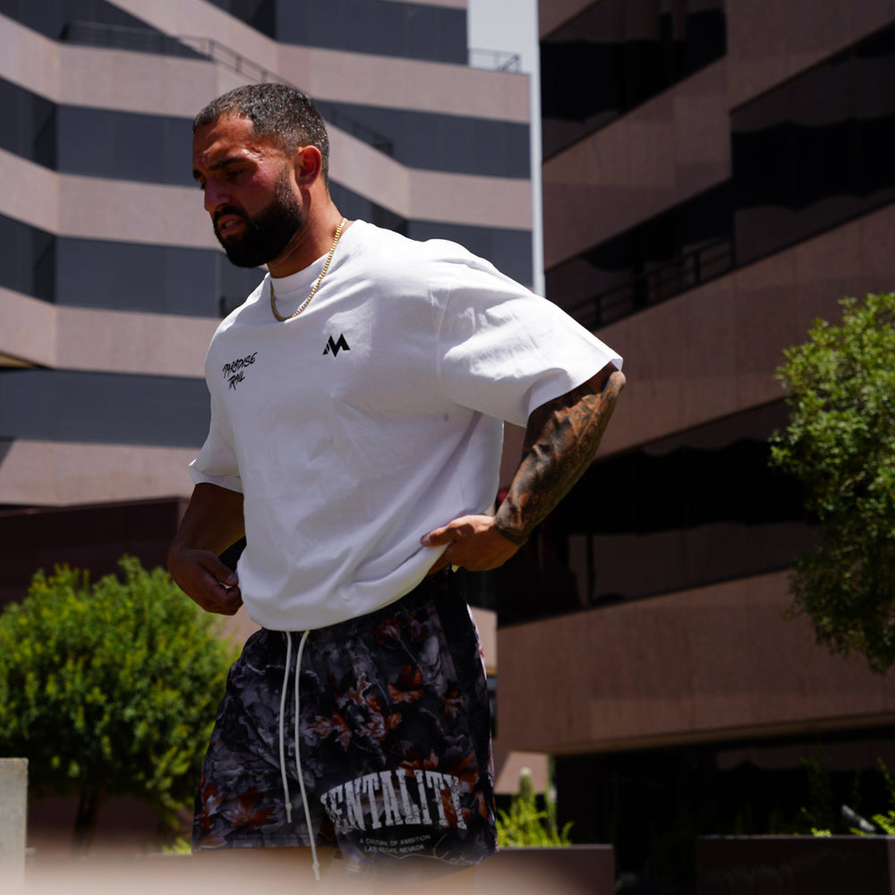 PARADISE TRAIL TEE - WHITE