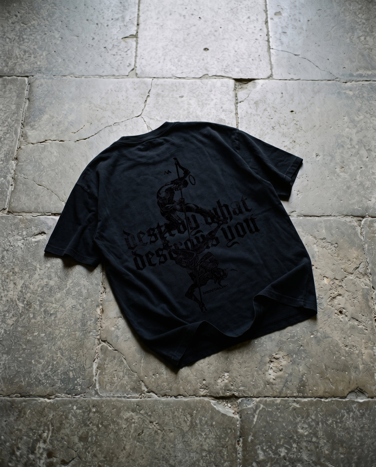 DESTROY BLACK TEE