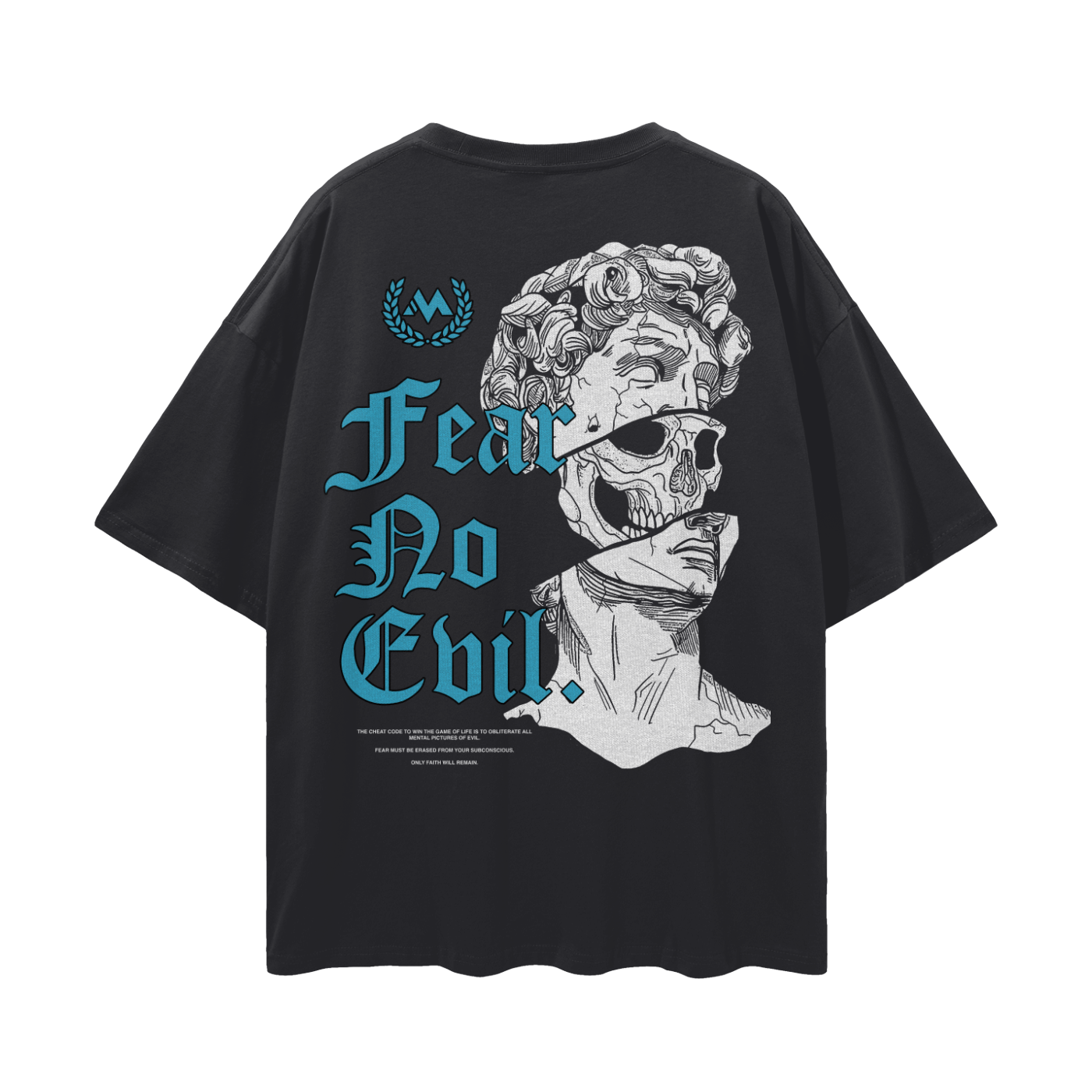 FEAR NO EVIL TEE - BLACK
