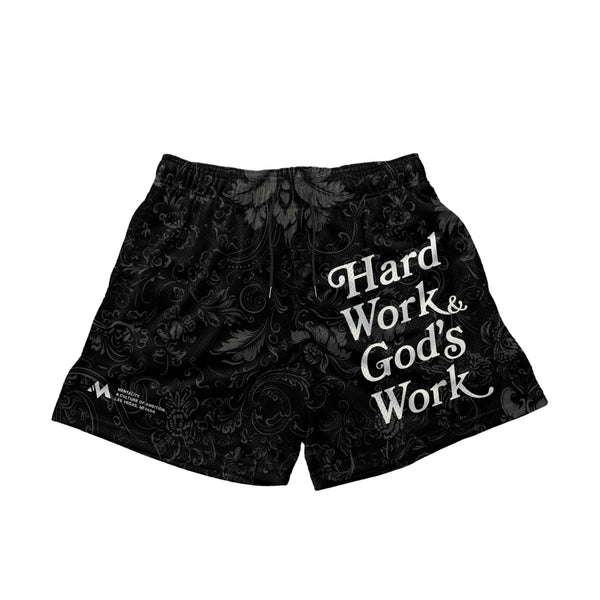 GOD'S WORK SHORTS - FLORAL