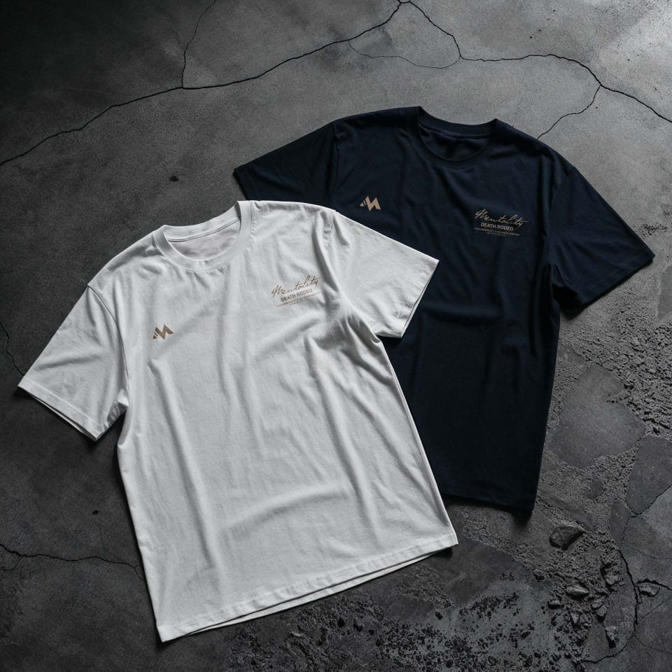 DEATH RODEO TEE - NAVY BLUE