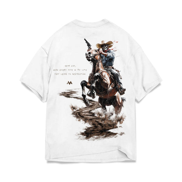 DEATH RODEO TEE - WHITE