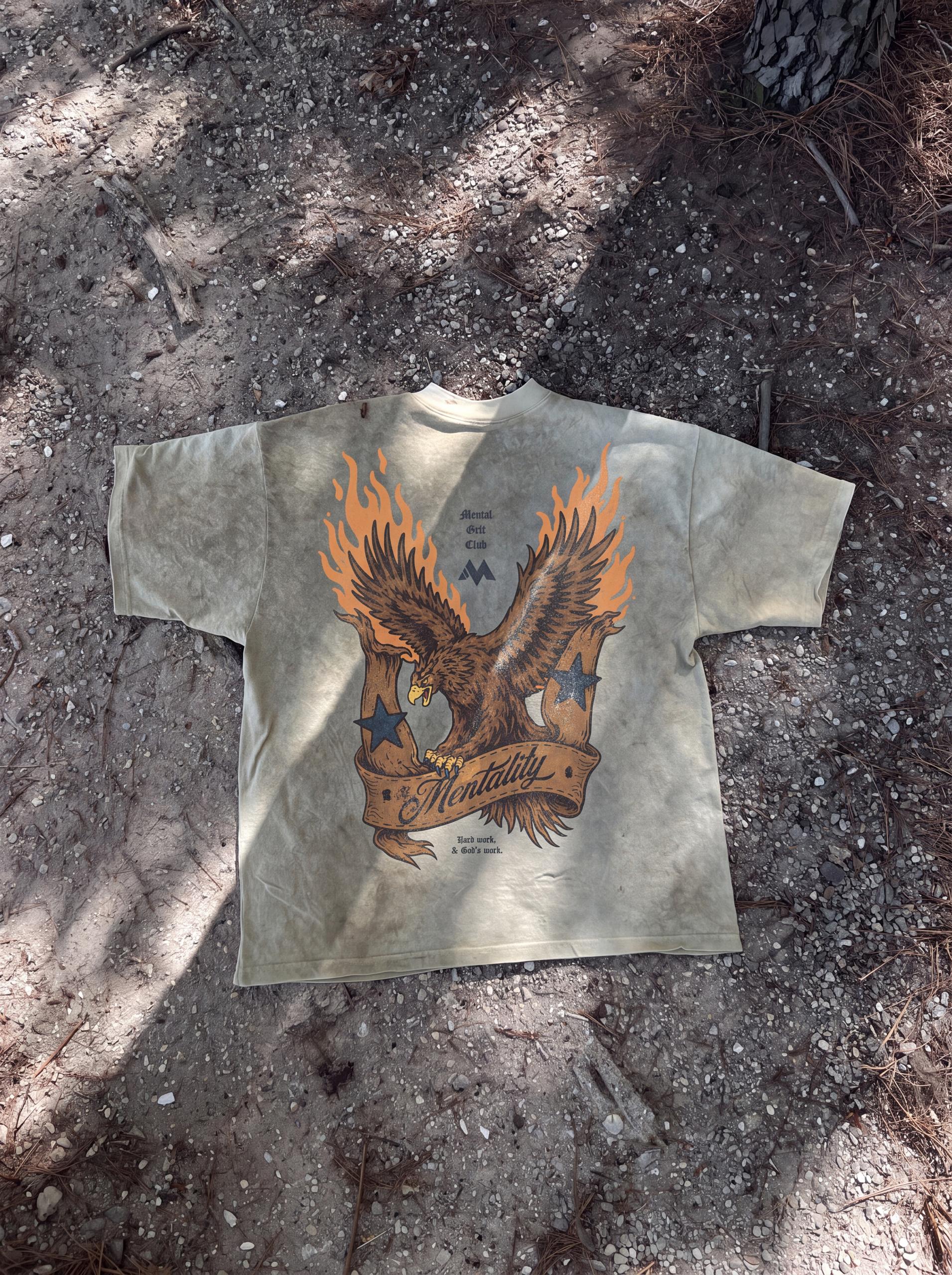 BURNING EAGLE VINTAGE TEE