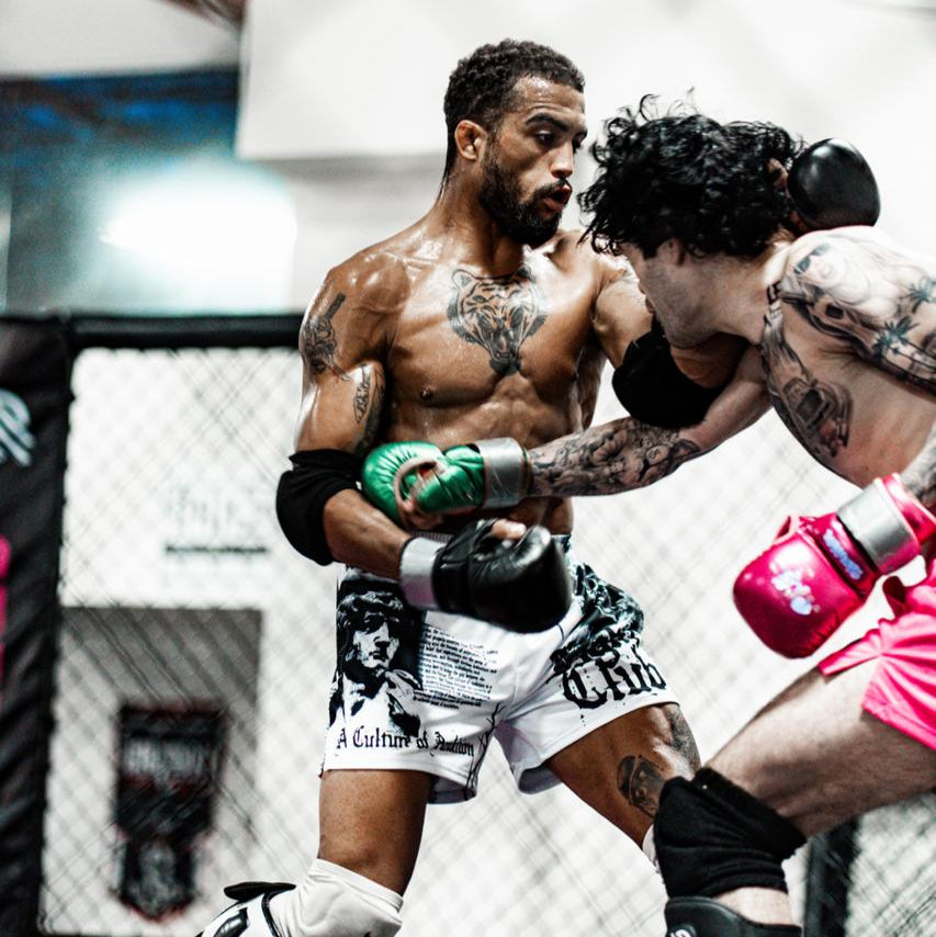 'FIGHT CLUB' MESH SHORTS