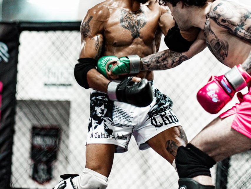 'FIGHT CLUB' MESH SHORTS