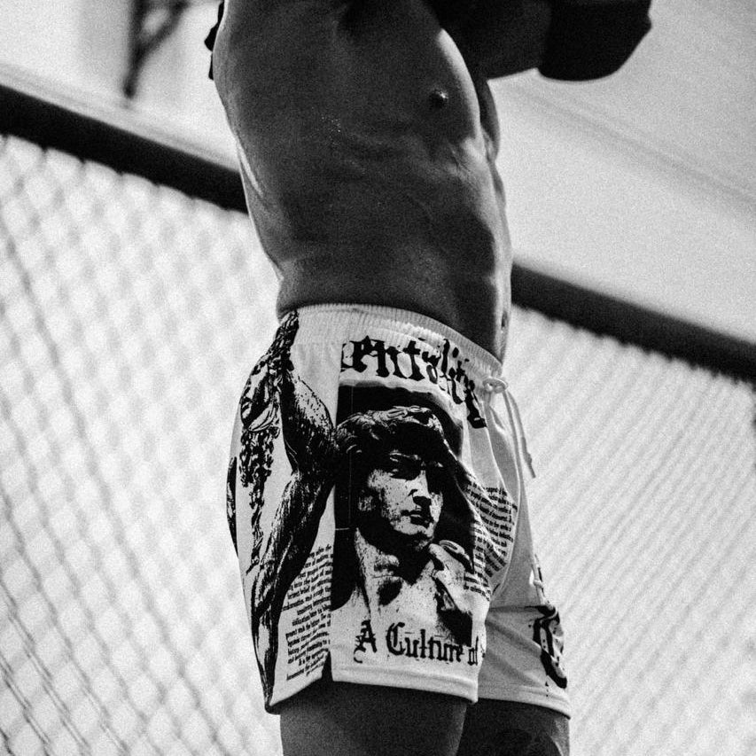 'FIGHT CLUB' MESH SHORTS