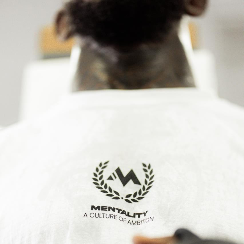 ST. MICHAEL 'THE BATTLE' TEE - WHITE