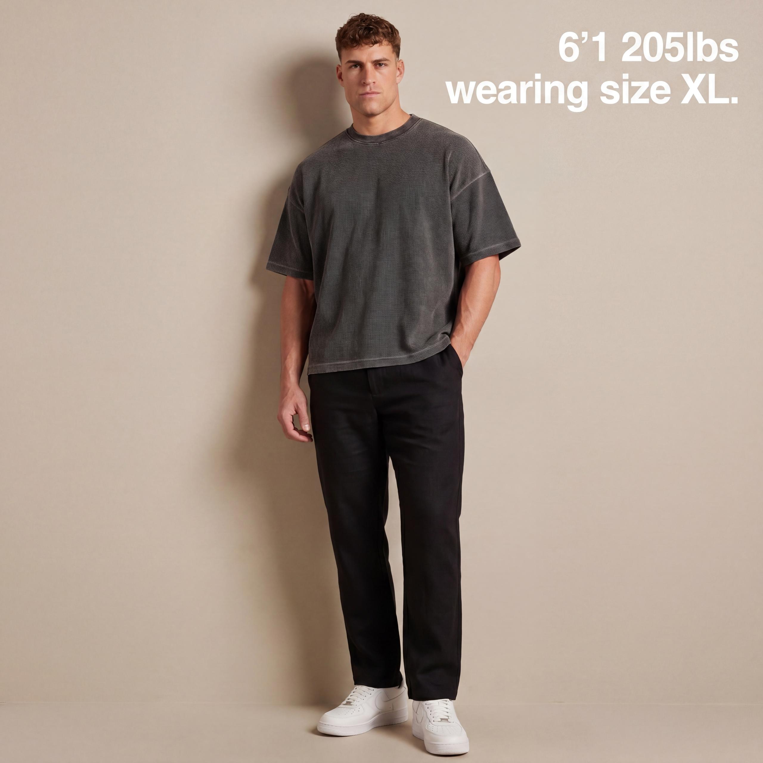 EVERYDAY WAFFLE TEE ( BLANK )