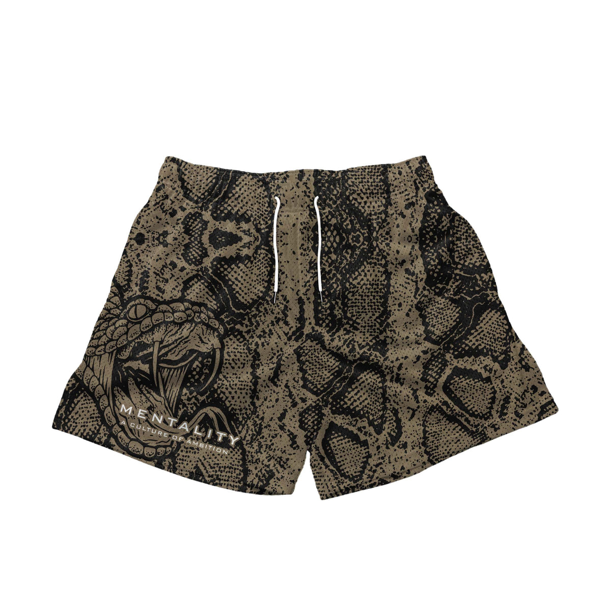 SNAKE CAMO MESH SHORTS [preorder]
