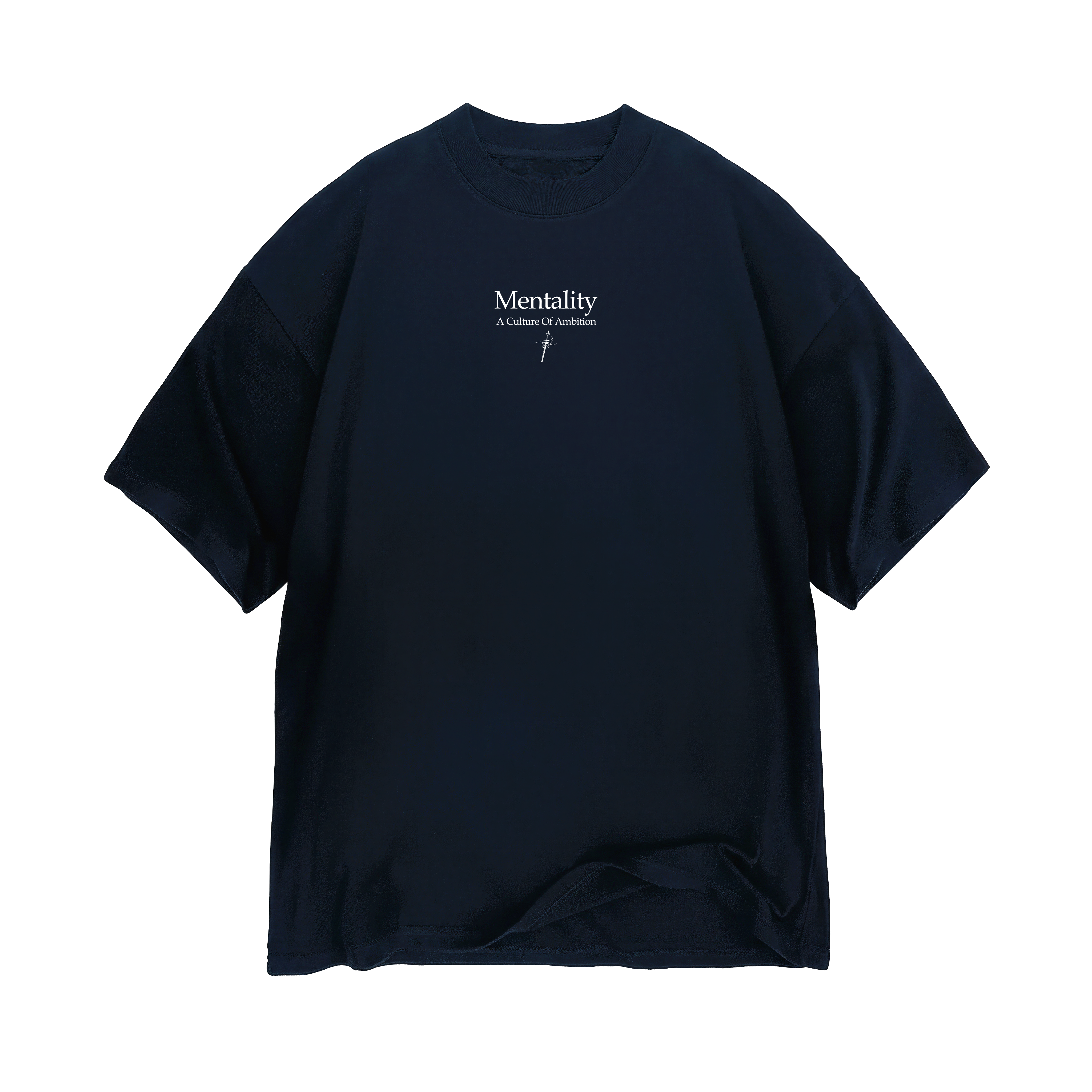 HEAVEN'S WILL TEE - NAVY BLUE
