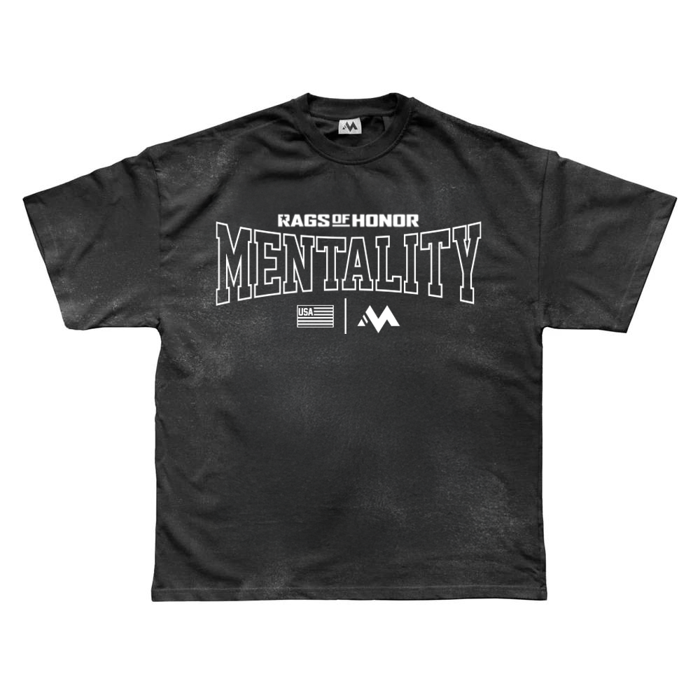 RAGS OF HONOR x MENTALITY - VINTAGE BLACK
