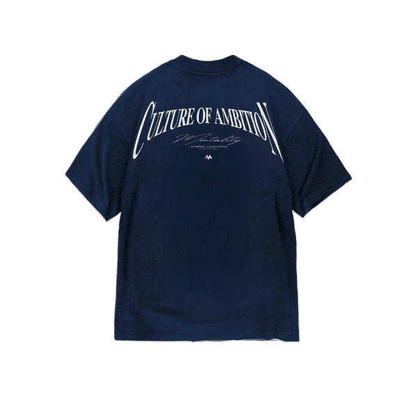 CULTURE OF AMBITION TEE - NAVY