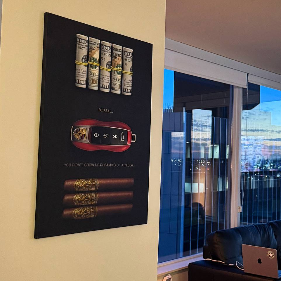 Cars & Cigars : Porsche Canvas