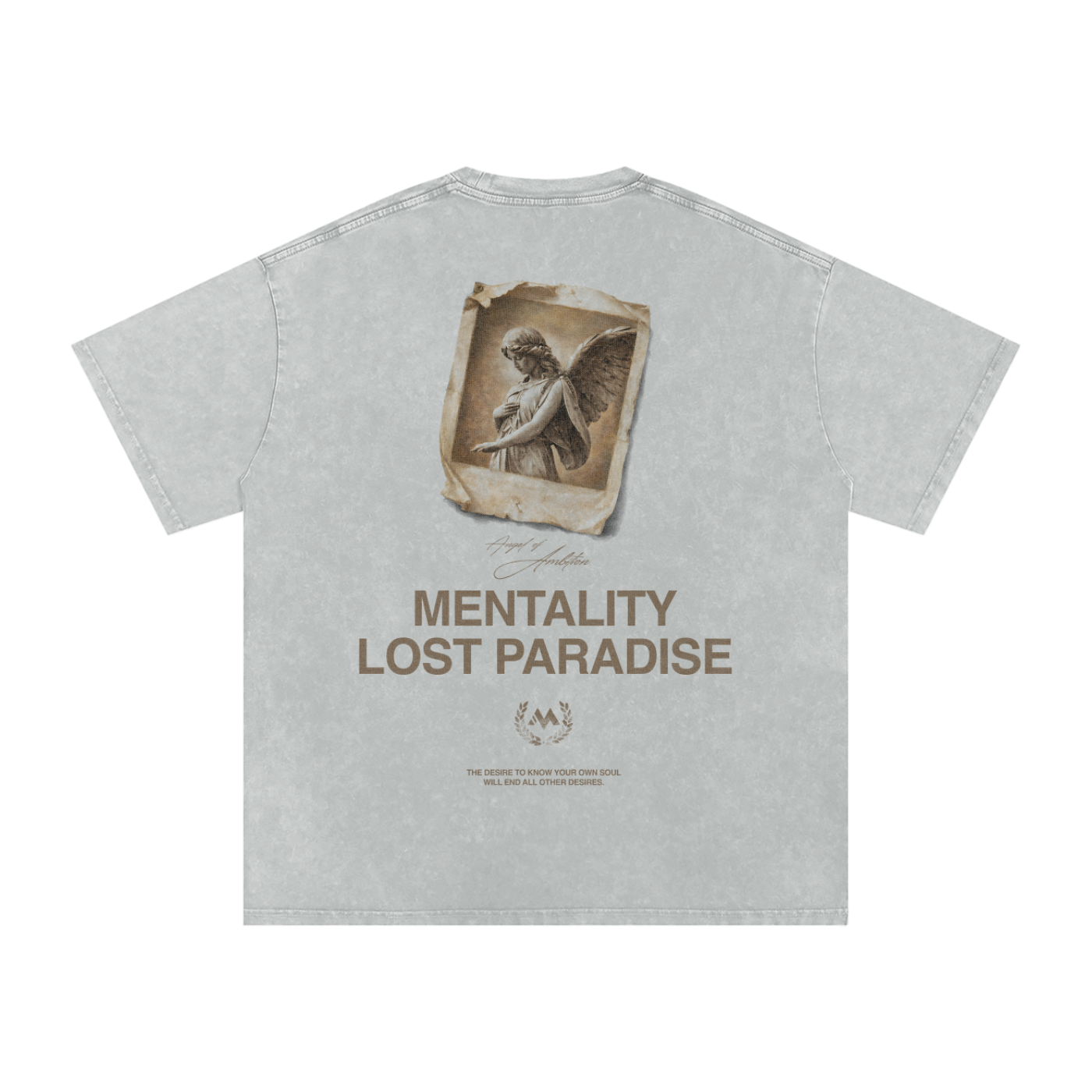 LOST PARADISE VINTAGE GRAY TEE