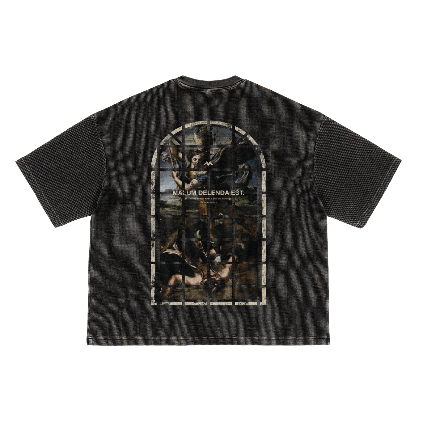 DELENDA VINTAGE WAFFLE TEE