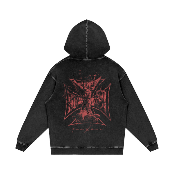 'DESTROY EVIL' HOODIE - VINTAGE