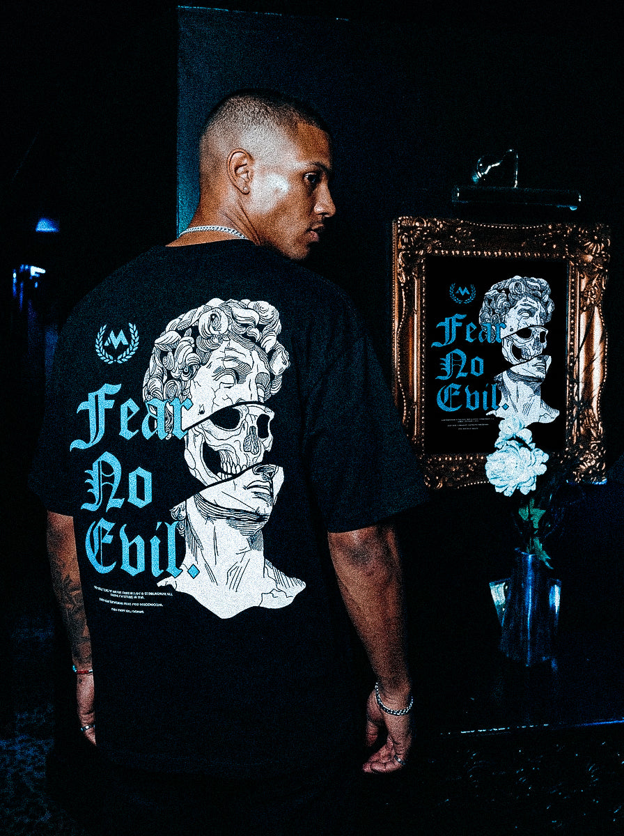 FEAR NO EVIL TEE - BLACK