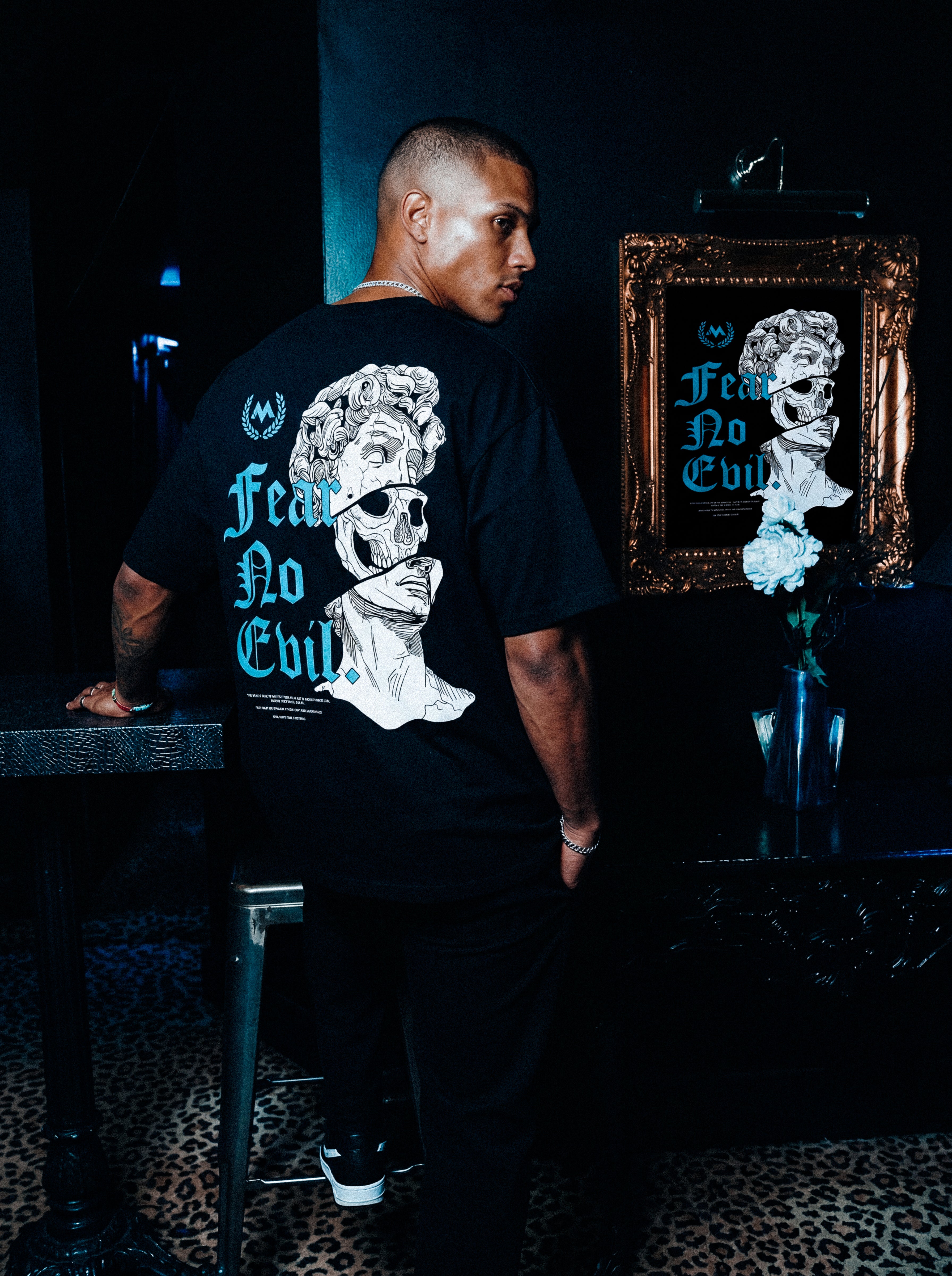 FEAR NO EVIL TEE - BLACK