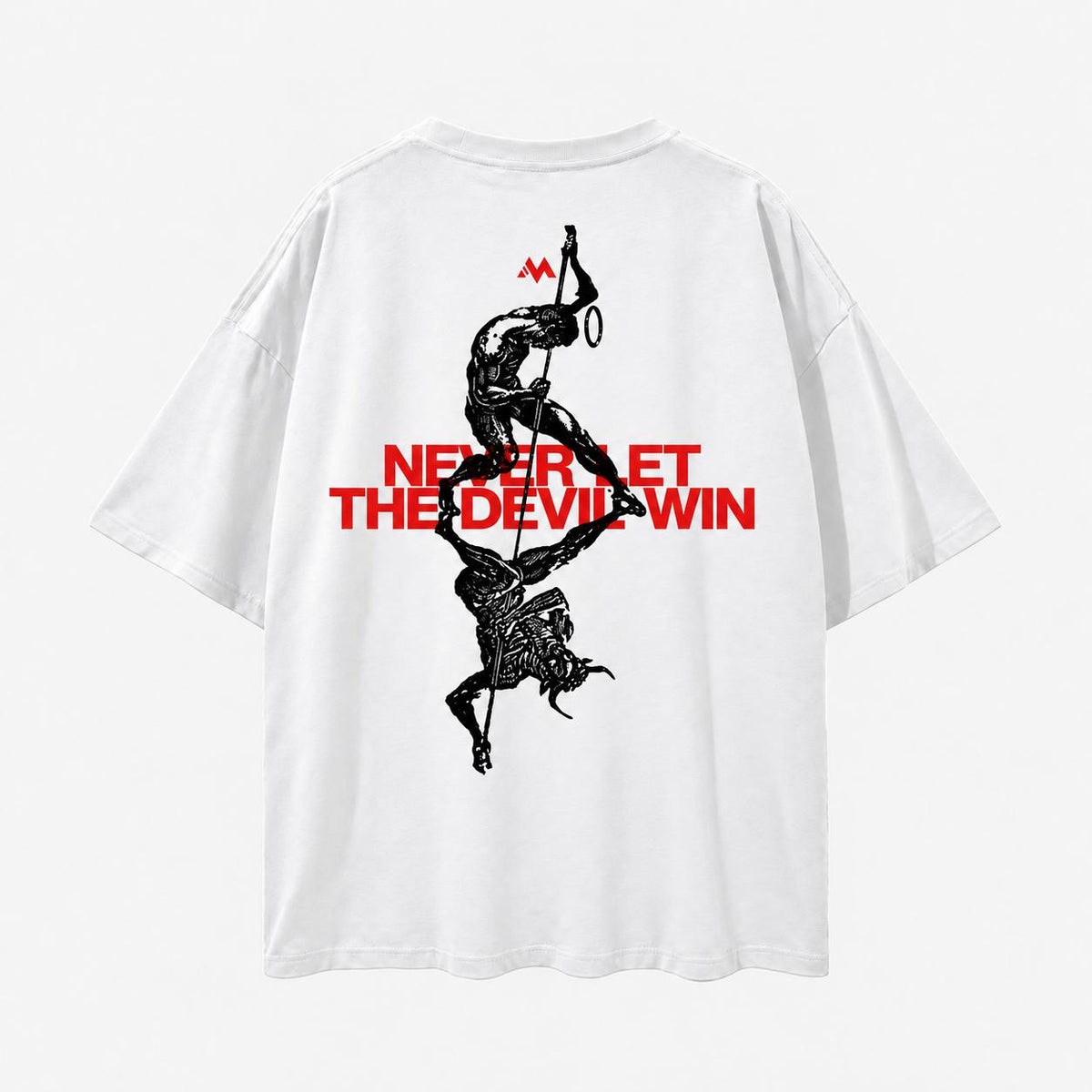 NEVER LET THE DEVIL WIN TEE