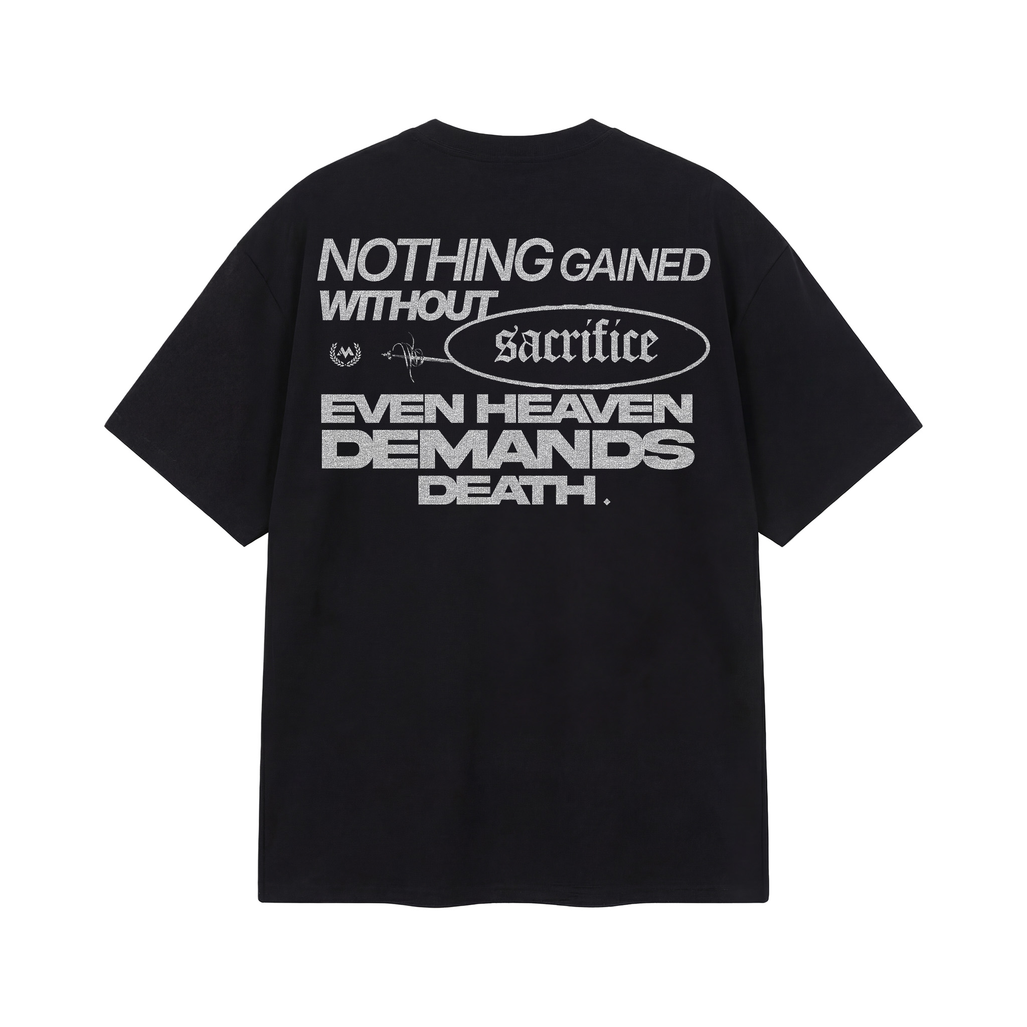 SACRIFICE TEE - BLACK