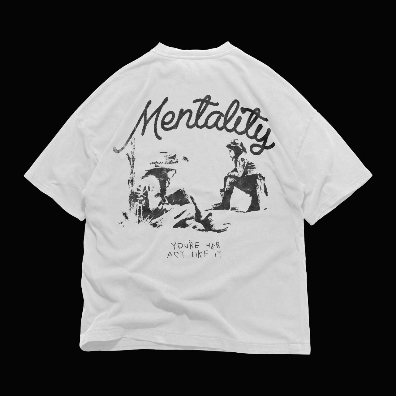 'YOU'RE HER' TEE - WHITE