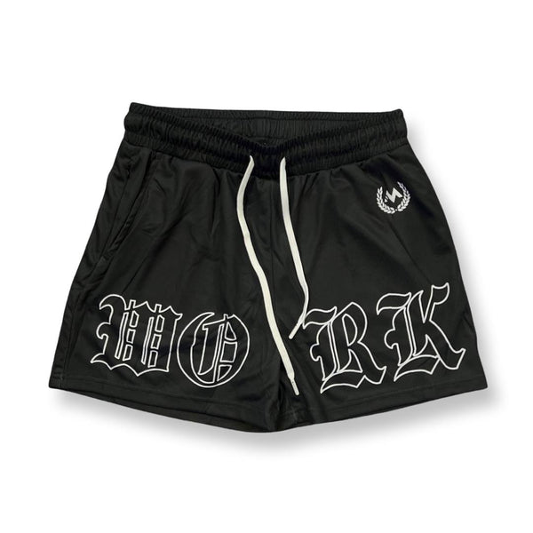 'WORK' MESH SHORTS