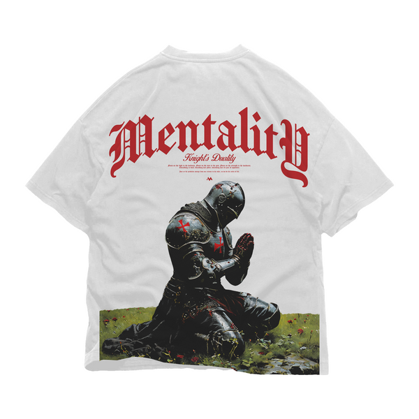 'KNIGHT'S PRAYER' Tee - White