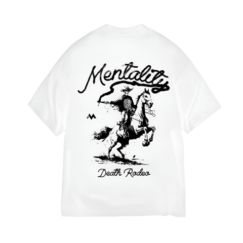 'DEATH RODEO' TEE - WHITE