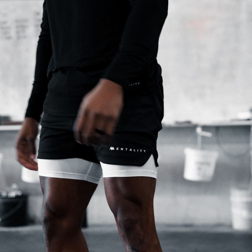 Performance Shorts ( 5 Inch Inseam ) - Black