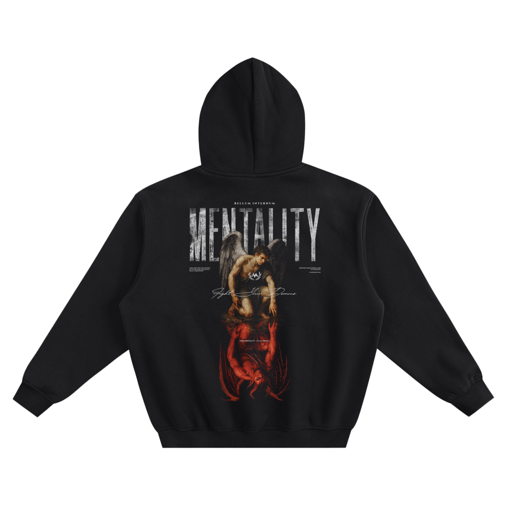 'BELLUM' TRAINING HOODIE - BLACK