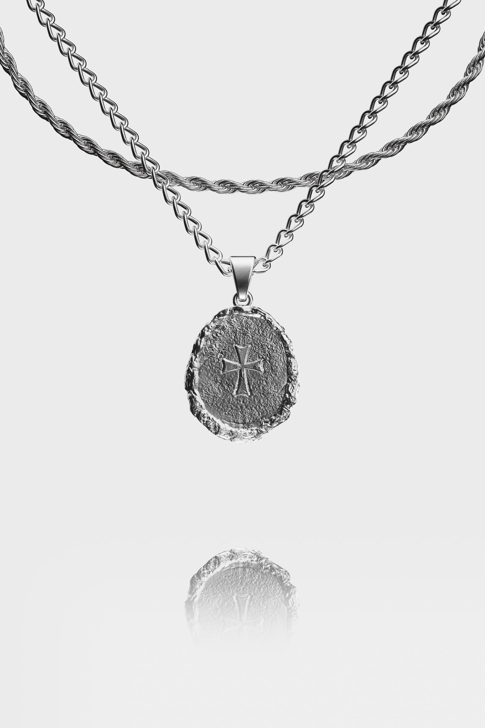 ( PRE-ORDER ) KNIGHT'S PEACE PENDANT - SILVER